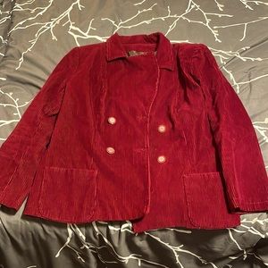 Maroon jacket